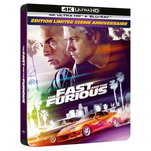 MAJ : Fast and Furious (2001) en 4K Ultra HD Blu-ray Steelbook le 19 mai en France