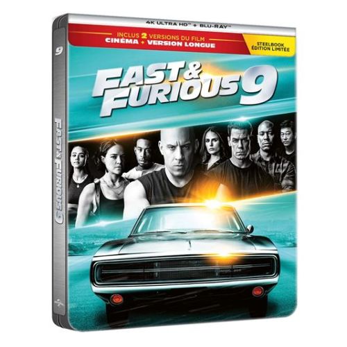 MAJ : Fast and Furious 9 : Tous les détails de l'édition Steelbook 4K Ultra HD Blu-ray