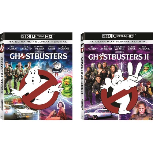 SOS Fantômes 1 et 2 officialisés en Ultra HD Blu-ray !