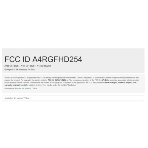 Google prévoit de sortir une Box TV 4K sans fil