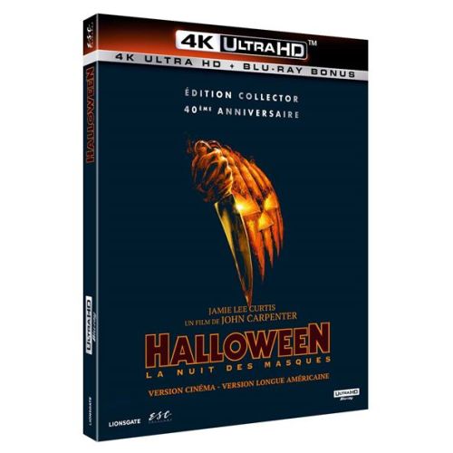 Halloween (40ème anniversaire) : L'édition 4K Ultra HD Blu-ray de nouveau disponible en septembre