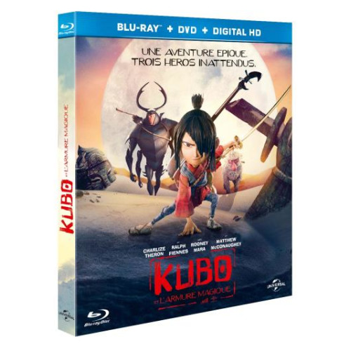 Kubo et l'Armure Magique en Blu-ray et 3D le 31 janvier 2017