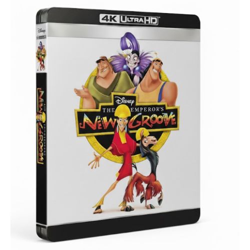 Kuzco, l'empereur mégalo (2000) attendu le 9 décembre aux USA en 4K Ultra HD Blu-ray