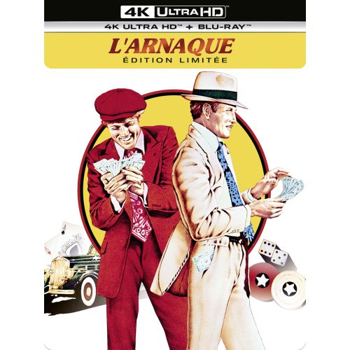 Détails : L’Arnaque (1974) en 4K UHD Blu-ray Steelbook en mai prochain