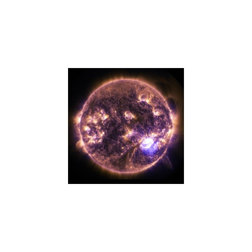 NASA : Une éruption solaire en Ultra HD