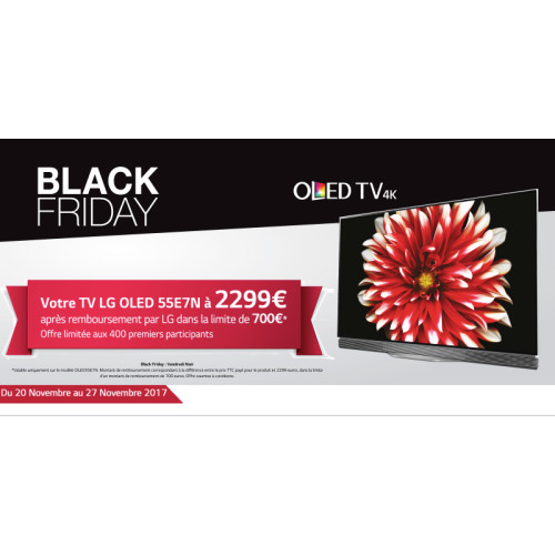 TV OLED : LG propose deux bons plans valables jusqu'au 27 novembre !