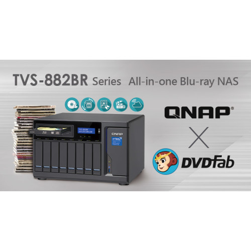 DVDFab débarque sur les NAS QNAP pour dématérialiser vos Blu-ray