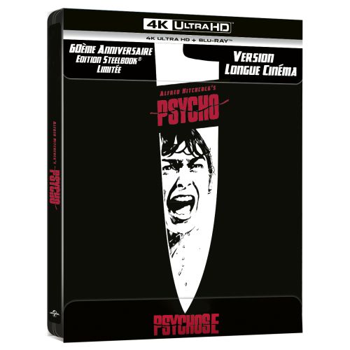 MAJ : Psychose d'Alfred Hitchcock : Tous les détails de l'édition 4K Ultra HD Blu-ray