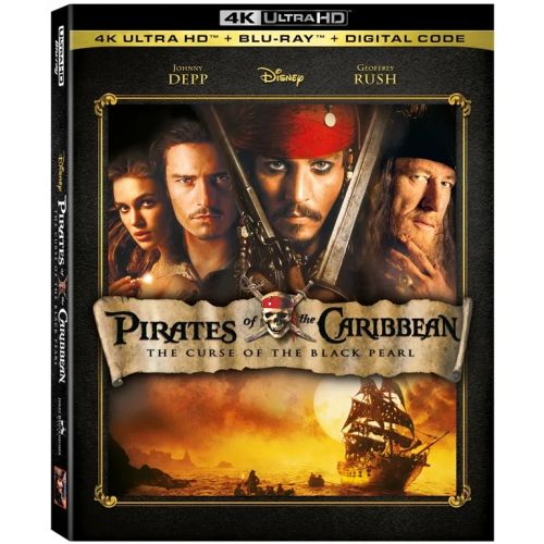 Pirates des Caraïbes : Les 4 premiers volets en 4K Ultra HD Blu-ray le 4 mai en France