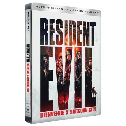 Resident Evil : Bienvenue à Raccoon City le 24 mars 2022 en Steelbook 4K Ultra HD Blu-ray