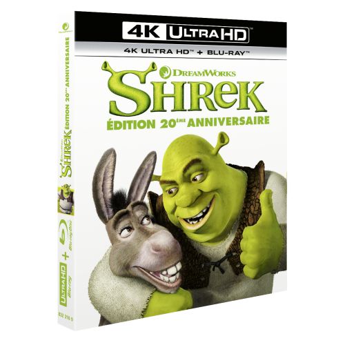 Tous les Détails : Shrek (2001) en 4K Ultra HD Blu-ray en France en mai 2021