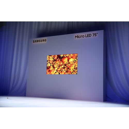 Face à l'OLED, Samsung développe un téléviseur 4K Micro LED de 75 pouces