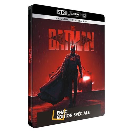 MAJ : The Batman (2022) en précommande Steelbook 4K Ultra HD Blu-ray en France