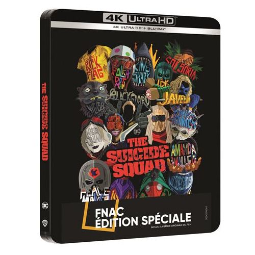 MAJ : The Suicide Squad (2021) en Steelbook 4K Ultra HD Blu-ray le 1er décembre