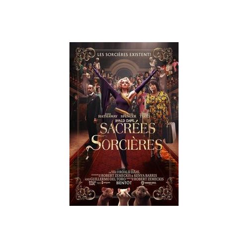 Sacrées Sorcières (2020) de Robert Zemeckis en Blu-ray Steelbook le 21 avril 2021