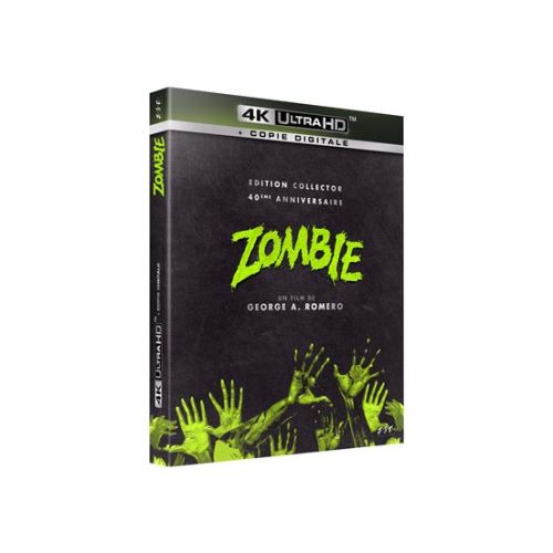 Zombie (1978) : Nouvelle édition 4K Ultra HD Blu-ray en France le 22 septembre
