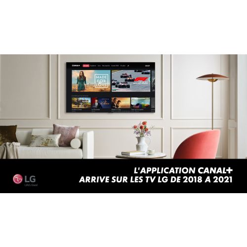 L'application Canal+ débarque sur les Smart TV LG (2018 et +)