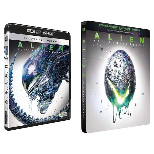 MAJ Visuels : Alien, le 8ème Passager : Précommandes 4K Ultra HD Blu-ray !