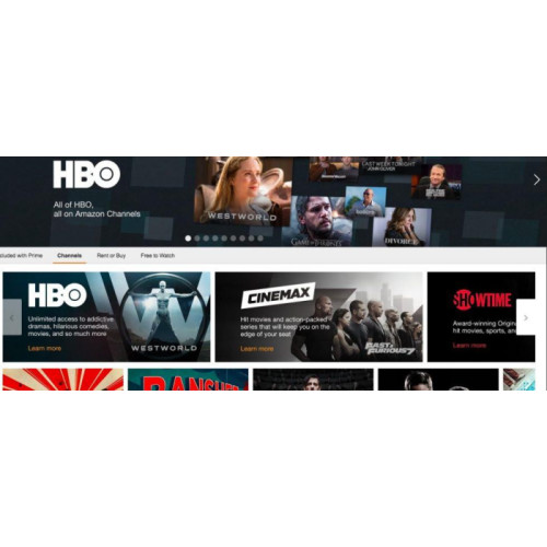 SVOD d'Amazon : Arrivée des services de HBO et Cinemax