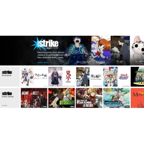 Amazon lance Anime Strike : Une offre SVOD d'animes japonais