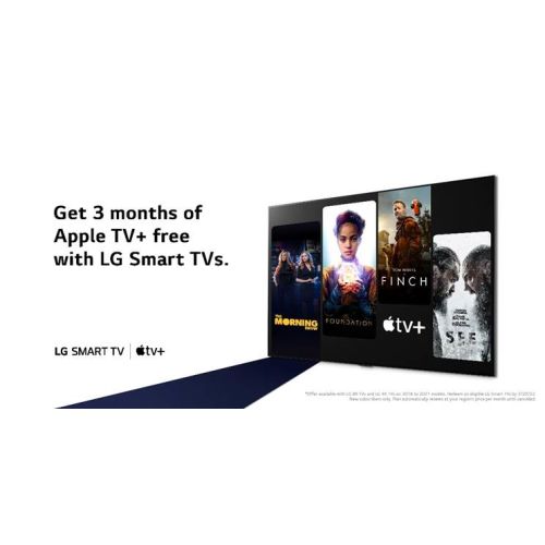 Apple TV+ : 3 mois d'abonnements offerts pour les utilisateurs de Smart TV LG