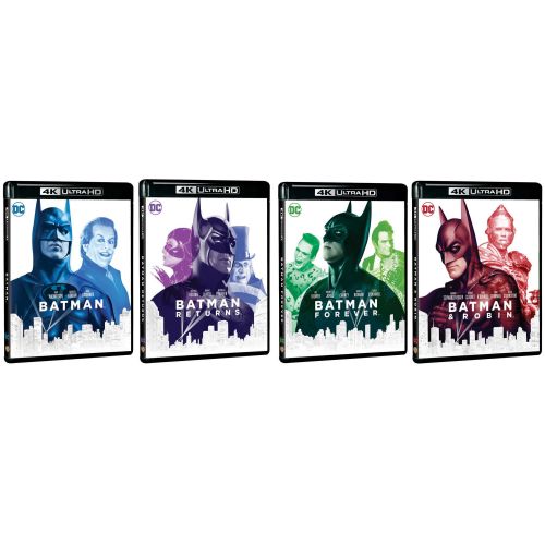 Saga Batman (1989-1997) : Arrivée des éditions 4K Ultra HD Blu-ray individuelles en mai