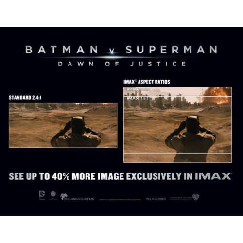 MAJ : Batman v Superman: L'Aube de la Justice : Nouveau master IMAX et futurs Blu-ray 4K UHD