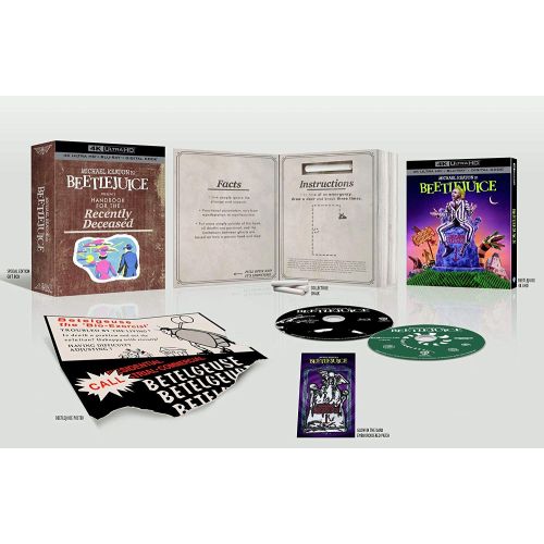 Beetlejuice (1988) en 4K Ultra HD Blu-ray l'été prochain aux USA