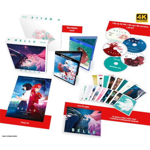 Belle (2021) de Mamoru Hosoda en édition 4K Ultra HD Blu-ray le 29 juin en France