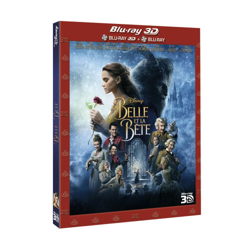La Belle et la Bête en Blu-ray et Blu-ray 3D : Annonce et précommandes disponibles