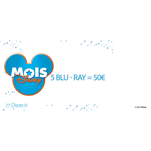 Dernières Heures : Mois Disney : 5 Blu-ray pour 50 euros !