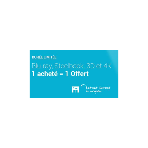 Encore Disponible : Un Blu-ray 4K acheté = Un Blu-ray 4K offert chez Fnac !