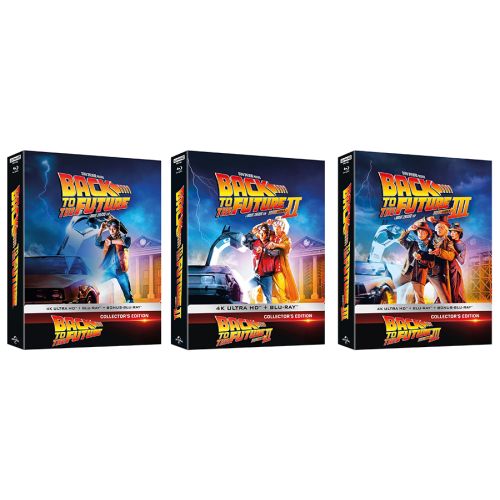La Trilogie Retour vers le Futur (1985-1990) de retour en Steelbook 4K Ultra HD Blu-ray le 12 novembre pour ses 40 ans