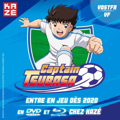 La série animée Captain Tsubasa en France en Blu-ray en 2020