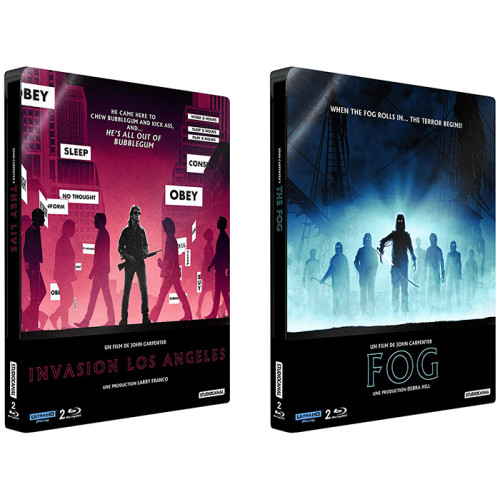 The Fog et Invasion Los Angeles : Steelbook Collector 4K Ultra HD Blu-ray en novembre