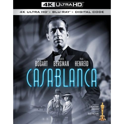 Casablanca (1942) en édition individuelle 4K Ultra HD Blu-ray le 8 novembre aux USA