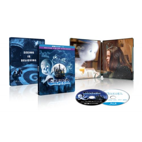 Casper (1995) fête ses 30 ans avec une édition Steelbook 4K Ultra HD Blu-ray dispo le 13 août