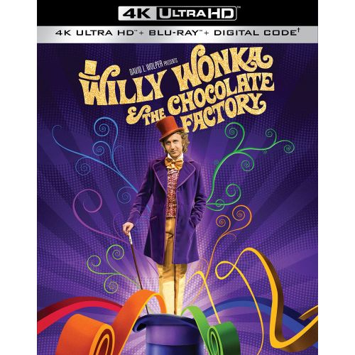 Charlie et la Chocolaterie (1971) dès le 13 décembre en France en Steelbook 4K UHD Blu-ray