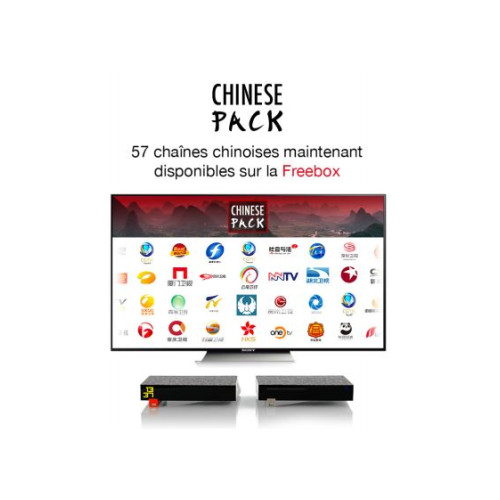 Free annonce le lancement du Chinese Pack avec 29 chaînes HD