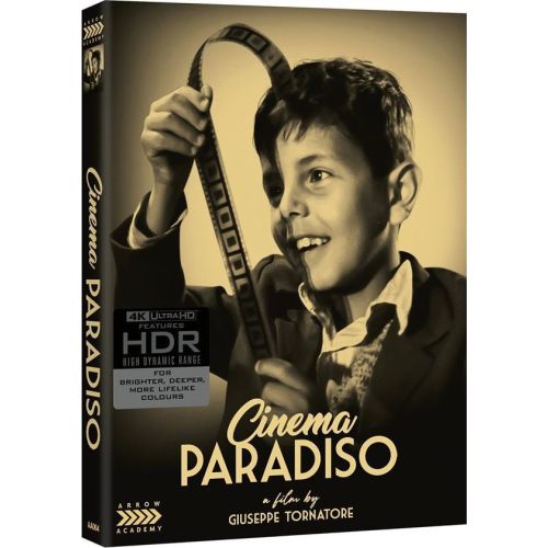 Cinema Paradiso (1988) de Giuseppe Tornatore en 4K Ultra HD Blu-ray le 21 septembre