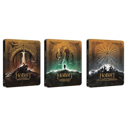 Le Hobbit : La trilogie en Steelbook 4K Ultra HD Blu-ray en France le 2 décembre