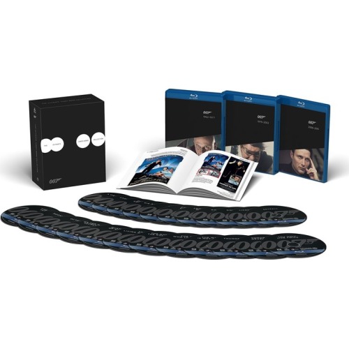 Steelbook et nouveau coffret Blu-ray pour la saga James Bond