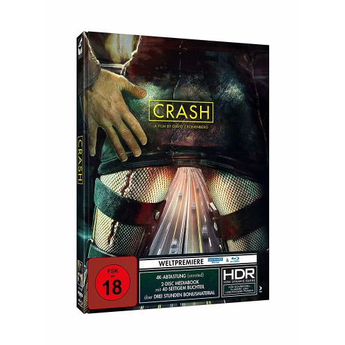 Crash de David Cronenberg en 4K Ultra HD Blu-ray le 9 avril (en Allemagne)