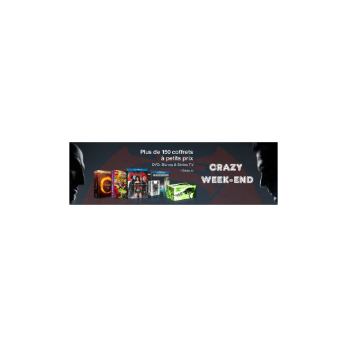 Crazy Week-End : Plus de 150 coffrets et Blu-ray à petit prix
