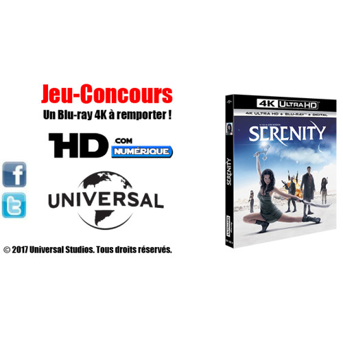 TERMINE - Jeu-Concours - Une édition 4K Ultra HD Blu-ray à gagner : Serenity !