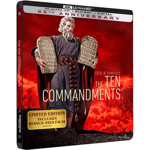 Les Dix Commandements de Cecil B. DeMille en Steelbook 4K limité le 1er décembre