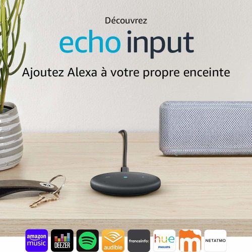 Alexa sur toutes les enceintes : Amazon lance en France l'Echo Input !