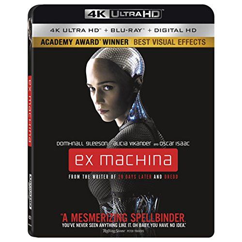 Ex Machina (2014) le 26 octobre en France en 4K Ultra HD Blu-ray