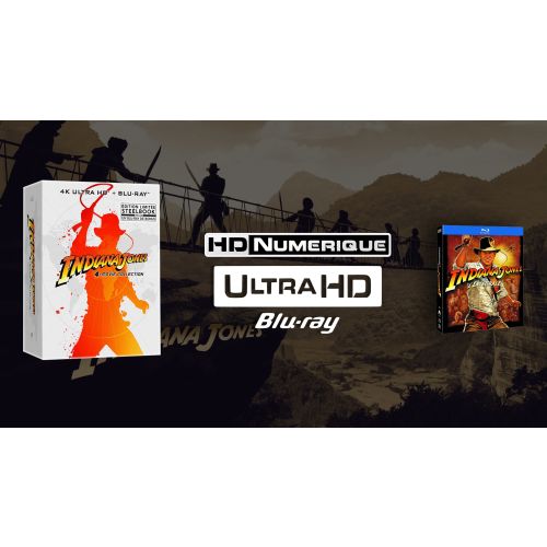 Intégrale Indiana Jones : Nos 4 tests 4K Ultra HD Blu-ray sont disponibles !