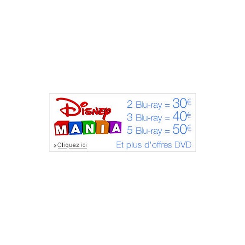 Bon Plan : Opération Blu-ray Disney Mania jusqu'au 26 avril